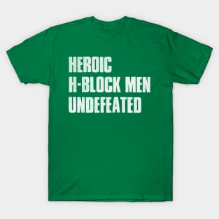 Heroic H Block Men Undefeated T-Shirt